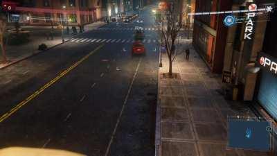 The scene transition was simply too much for Peter to handle