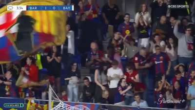 Barcelona Femení [1] - 0 Bayern W - Alexia Putellas (Banger) 4'