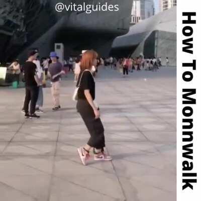 how to MoonWalk (best tutorial).