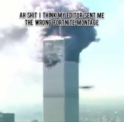 [TW: 9/11 meme]