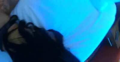 Lucky guy tastes Gina as she blows him