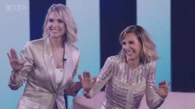 President Laporta playing “Red Light.. Green Light” on som3cat TV show yesterday.