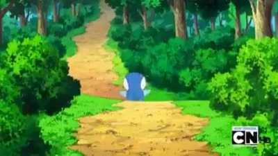 Piplup runs and then Explodes!