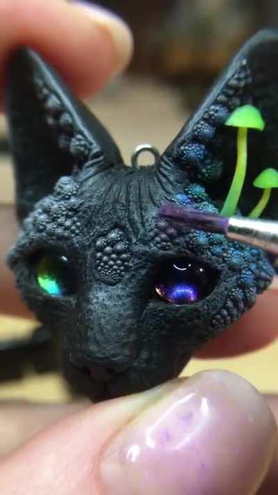 My hybrid of cat and brocolli romanesco)