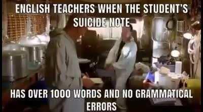 No grammatical errors wtf