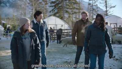 Momento interessante em The Last of Us que me fez sorrir