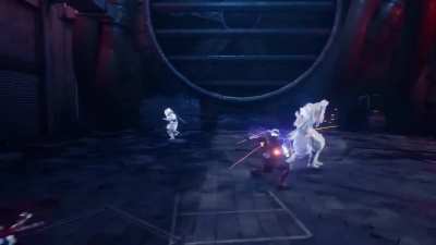 NEW Ninja Gaiden 4 Yakumo clip. The enemy blocking the first 3 strings, guard break, the other enemy also attacking you, we seeing more and more snippets of this and I am hyped. I cannot wait to see a 5 minute gameplay clip to get a feel for this. Excited