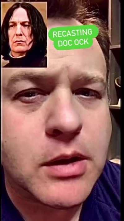 Frank Caliendo impersonating different celebrities if they were to be cast as Doctor Octopus from Spiderman franchise