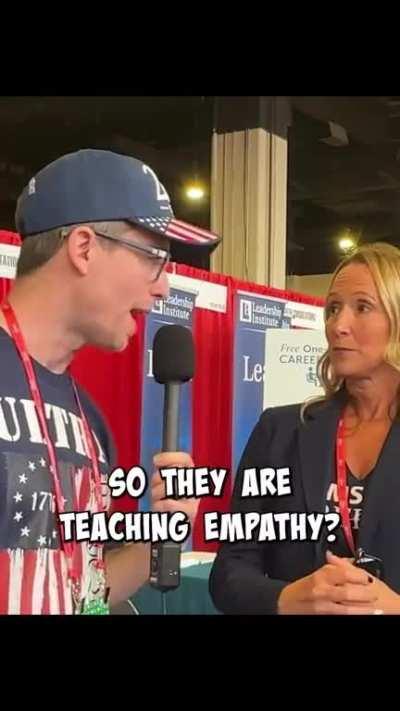 They’re against children being taught EMPATHY