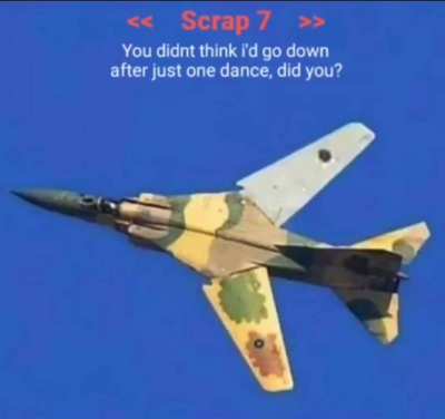 Boss Idea: seemingly random chump pilot in a flying garbage can but has insane piloting skills and keeps surviving being shot down