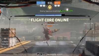 Apparently Northstar's melee range got a slight buff