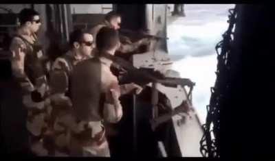 At least it wasn't in combat...