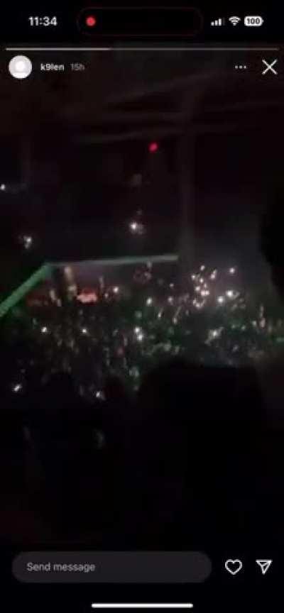 Crowd goes silent for Lame N****z .. thoughts ?