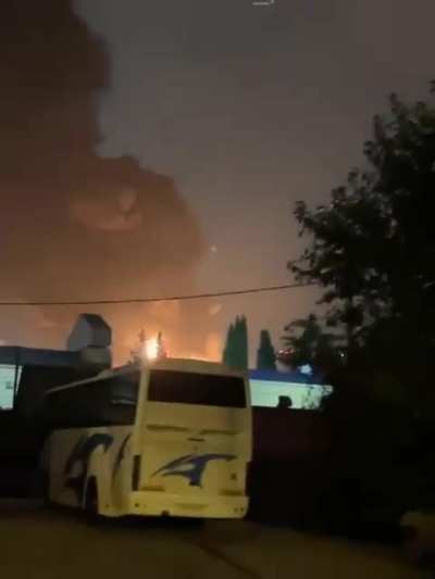 Fuel depot at Sochi International airport hit by Ukrainian AN-196 