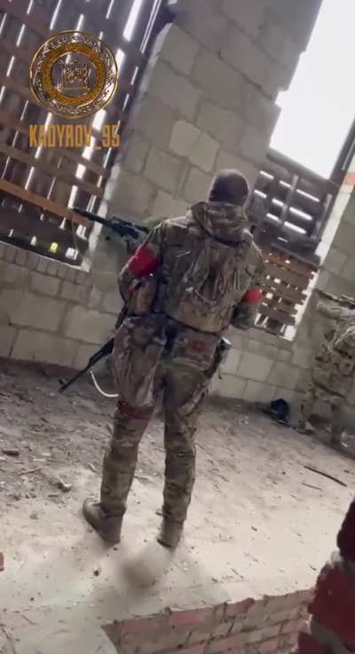 RU POV: Zapad-AKHMAT Battalion of the Southern Military District working together with the 128th Bars Brigade, and the 6th Combined Arms Army. Kharkov direction.