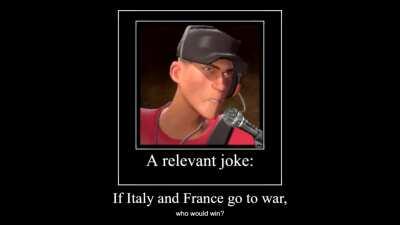 Scout does a stand-up and nobody laughs (15.ai)