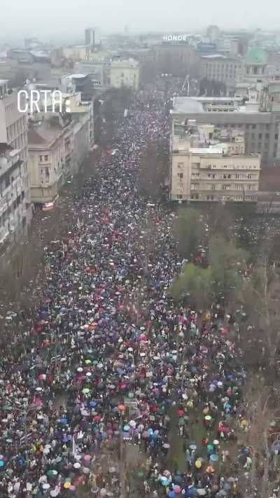 Najveći skup u istoriji Srbije, ali stvarno!