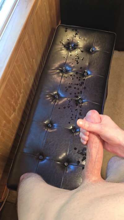 I wish my huge cock was spraying these massive ropes of cum all over your face