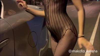 Love wearing lingerie in public 😆