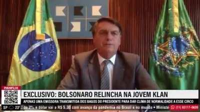 Bolsonaro entrega ao vivo que tem ministro do STF aliviando pra ele