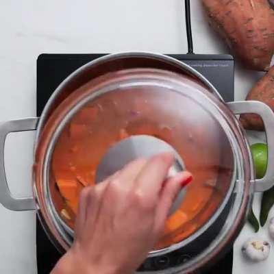 Thai-Spiced Sweet Potato & Coconut Soup