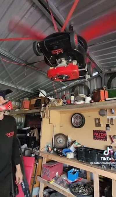Lawnmower Ceiling Fan