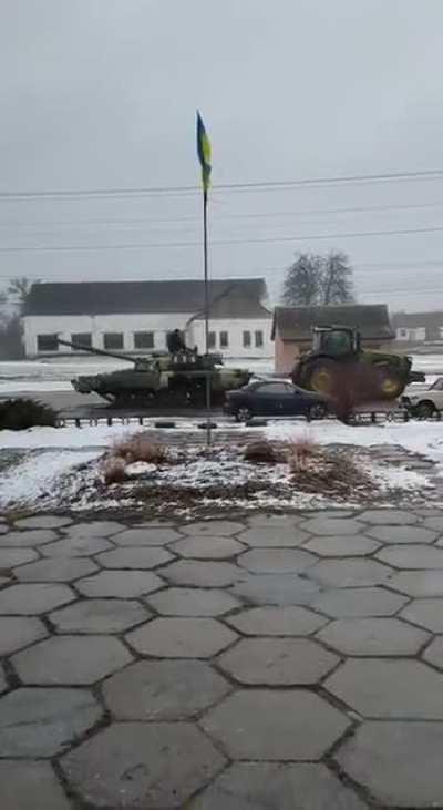 Ukrainian Farmers Have Captured Another Russian Tank :)