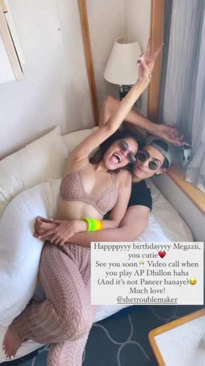 Birthday hai apne bandi ka <3