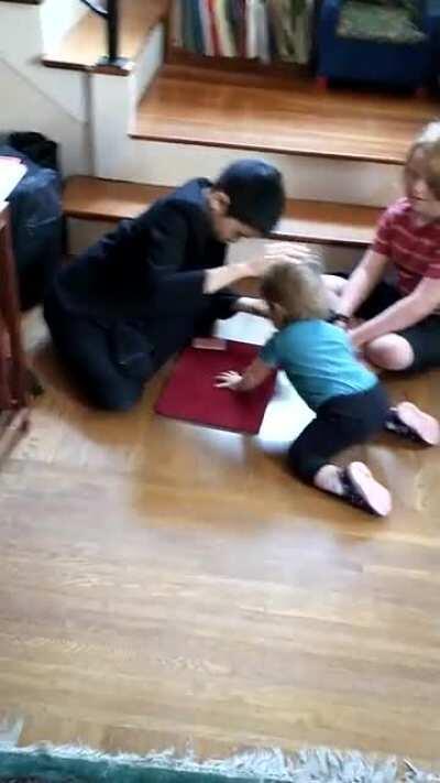 3 card Monte at 13 months