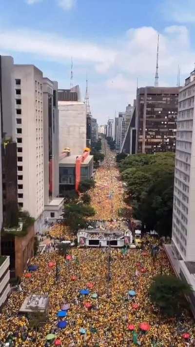 Ato pró-Bolsonaro na Avenida Paulista 25/02/2024