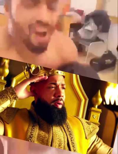 Indian thug spotted? Acting like king