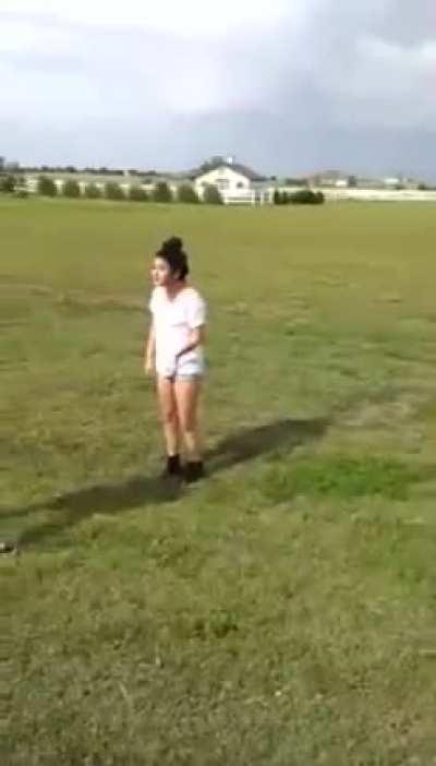 fight in a field