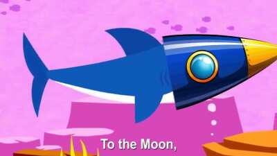Baby shark baby Doge. To the moon!!