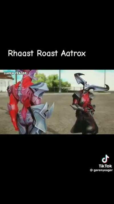 Rhaast got tired of the scythe jokes