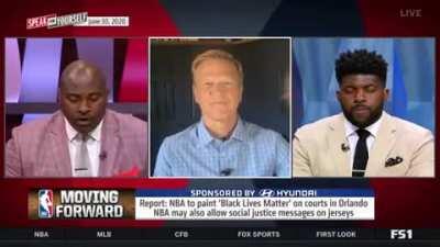 Basketball guy calls out Black Lives Matter