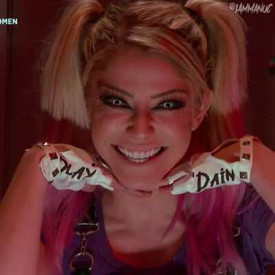 Alexa Bliss Evil Cute Pose 👁️😈👁️