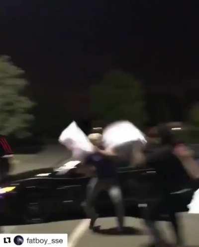 Horrible gang fight, warning *graphic*