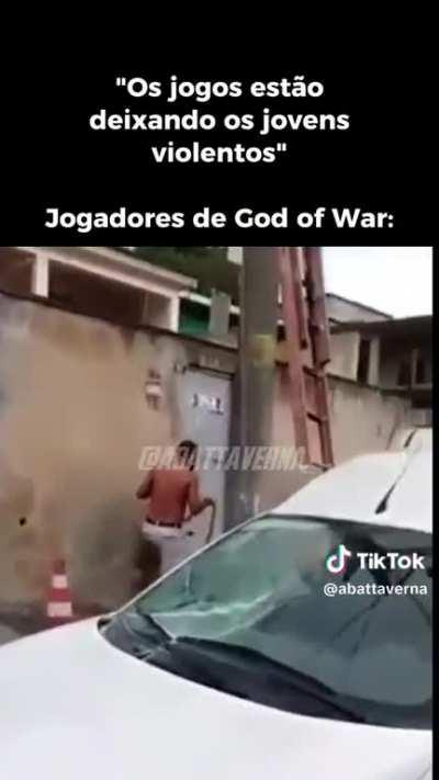 Jogadores de God Of War