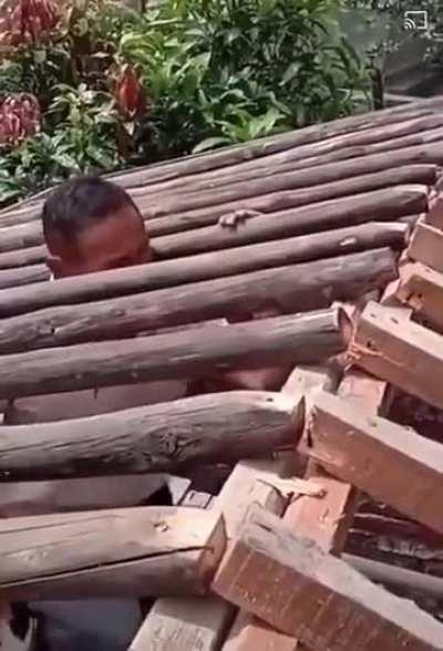 Always use your head when operating complex tools