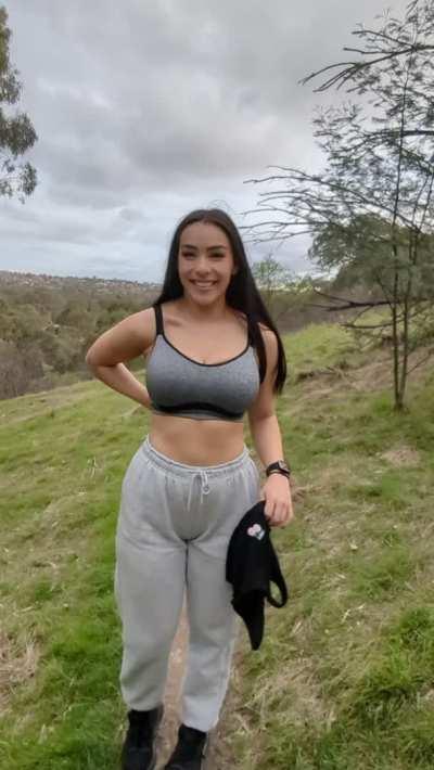 I now know why they call it the great outdoors [gif]