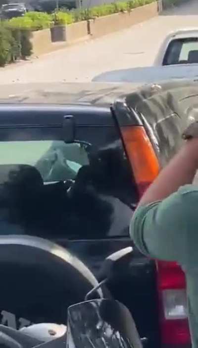 Airstrike Destroys a building a few moments ago In Ghobeiry, Beirut