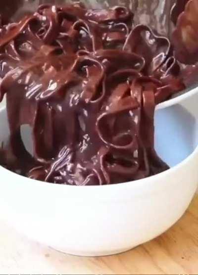 Thanks, I hate chocolate pasta