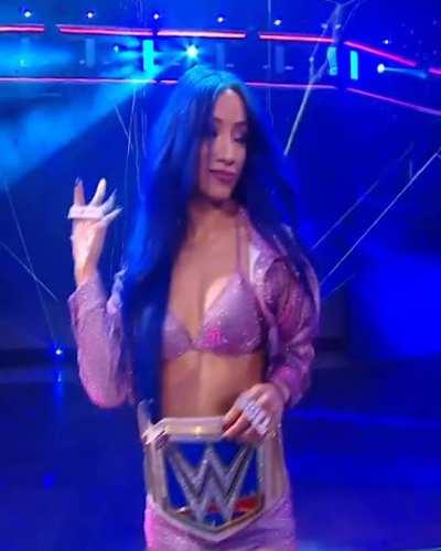 Entrance from Smackdown