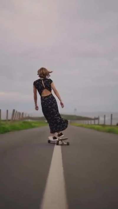 She makes it look effortless