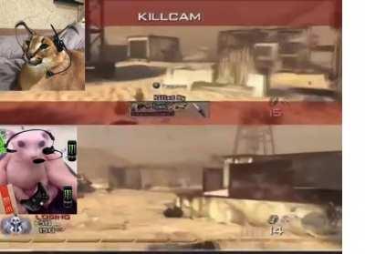 Big Floppa Gaming vs Bingus Gaming MW2 Rust quickscoping 1v1 (OC)