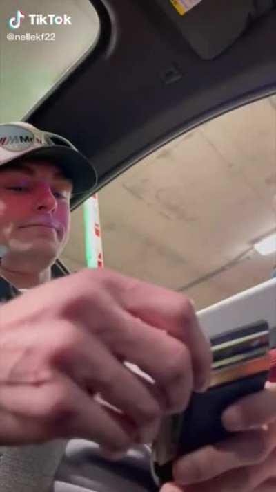 Man leaves a car meet without his front plates. Cop asks for his license and doesn&rsquo;t like his attitude.