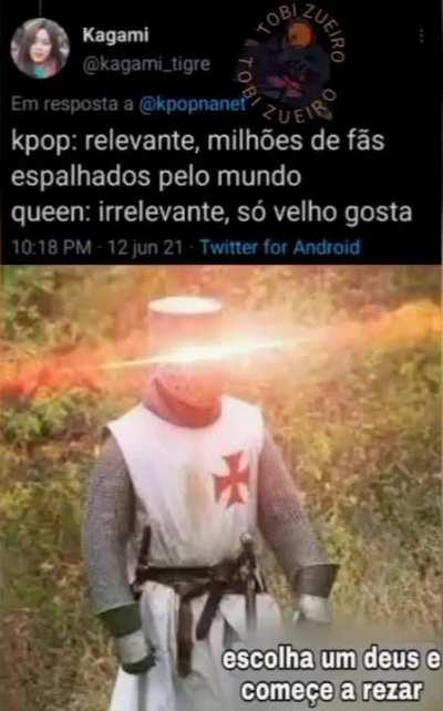 escolha um Deus e comece a rezar