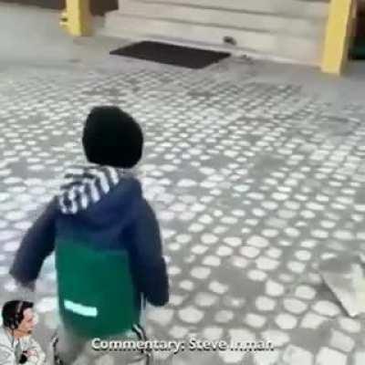 He tries & succeeds, then tries again