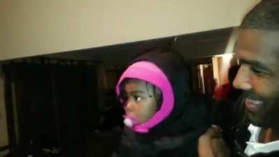 Baby Sees Dad's Twin Brother for the First Time