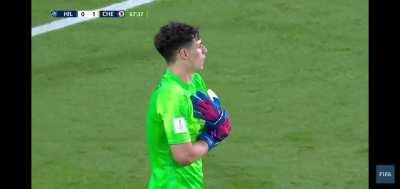 Kepa Arrizabalaga excellent save vs Al-Hilal 68'
